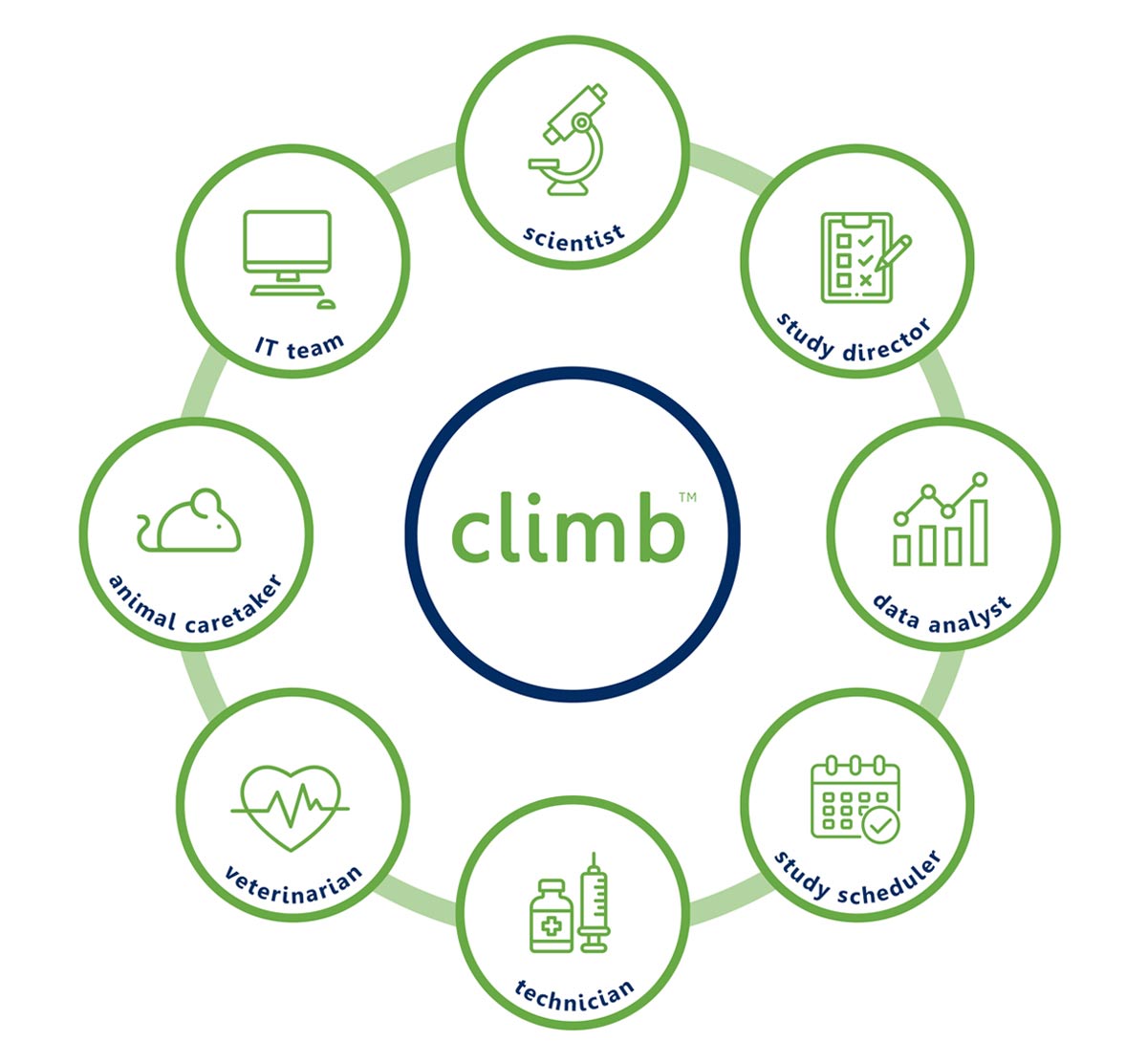 Climb roles infographic